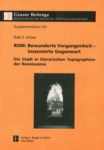 Grazer Beiträge Supplementband XIV