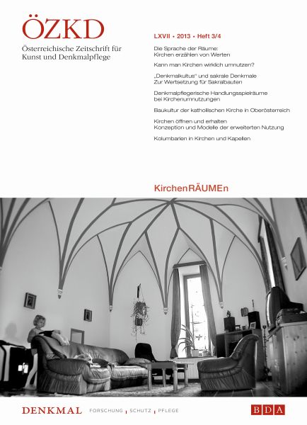 ÖZKD LXVII Heft 3-4/2013 "kirchenRÄUMEn"
