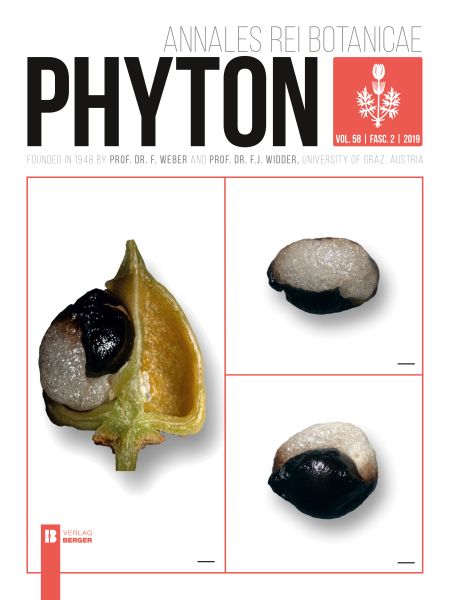 Phyton Vol. 58/Fasc. 2/2019