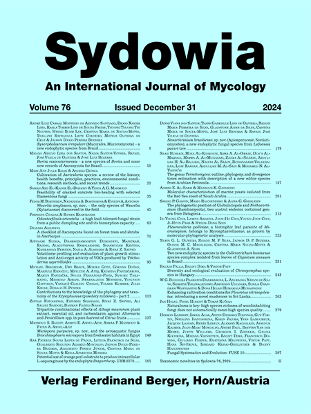Sydowia Vol. LXXVI/2024