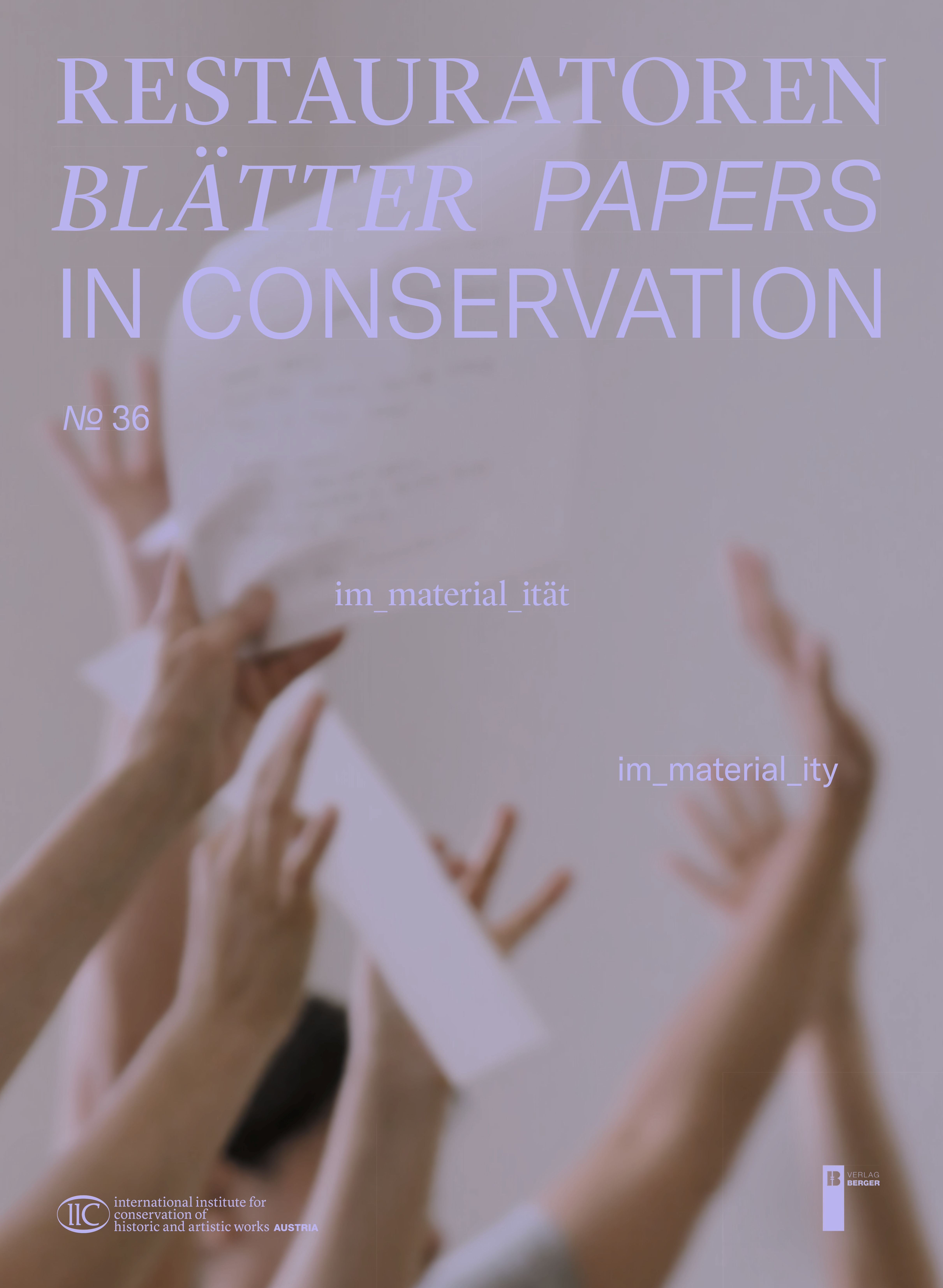 Restauratorenblätter - Papers in Conservation Band 36 E-Book