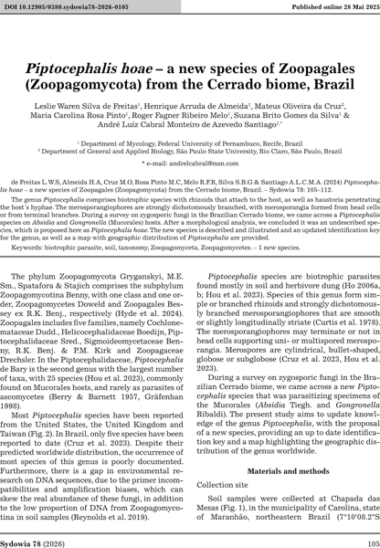 Sydowia Vol. 78 E-Book/S 105-112