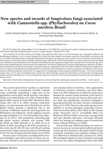 Sydowia Vol. 79 E-Book/S 77-98