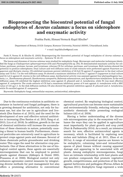 Sydowia Vol. 79 E-Book/S 43-57